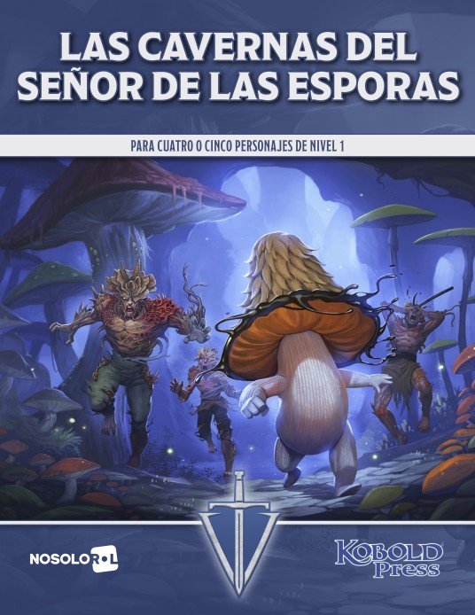 Portada de Las Cavernas del Señor de las Esporas